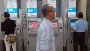 Geldautomaten van Bank BNI