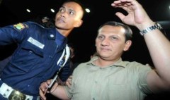 Regent  Hidayat Batubara van het regentschap Mandailing Natal.