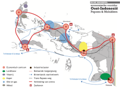 Masterplan voor Papoea en de Molukken (klik voor een grote versie)