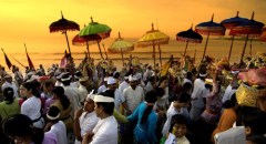 Viering van Nyepi op Bali