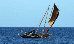 Vissers in de provincie Oost-Nusa Tenggara