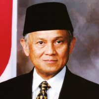 Habibie in 1998, tijdens zijn vicepresidentschap.