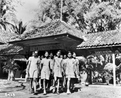 Kartinischool in Jakarta, net na de onafhankelijkheid.