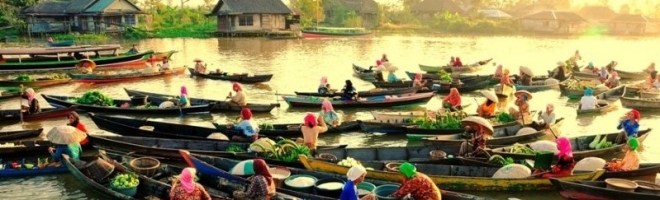Floating-Market-of-Banjarmasin