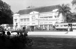 Elektrische tram Molenvliet 1950