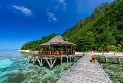Strand resort Seram Molukken