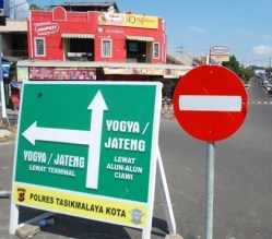 Verkeersbord Jateng