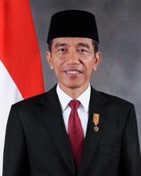 Staatsieportret Joko Widodo